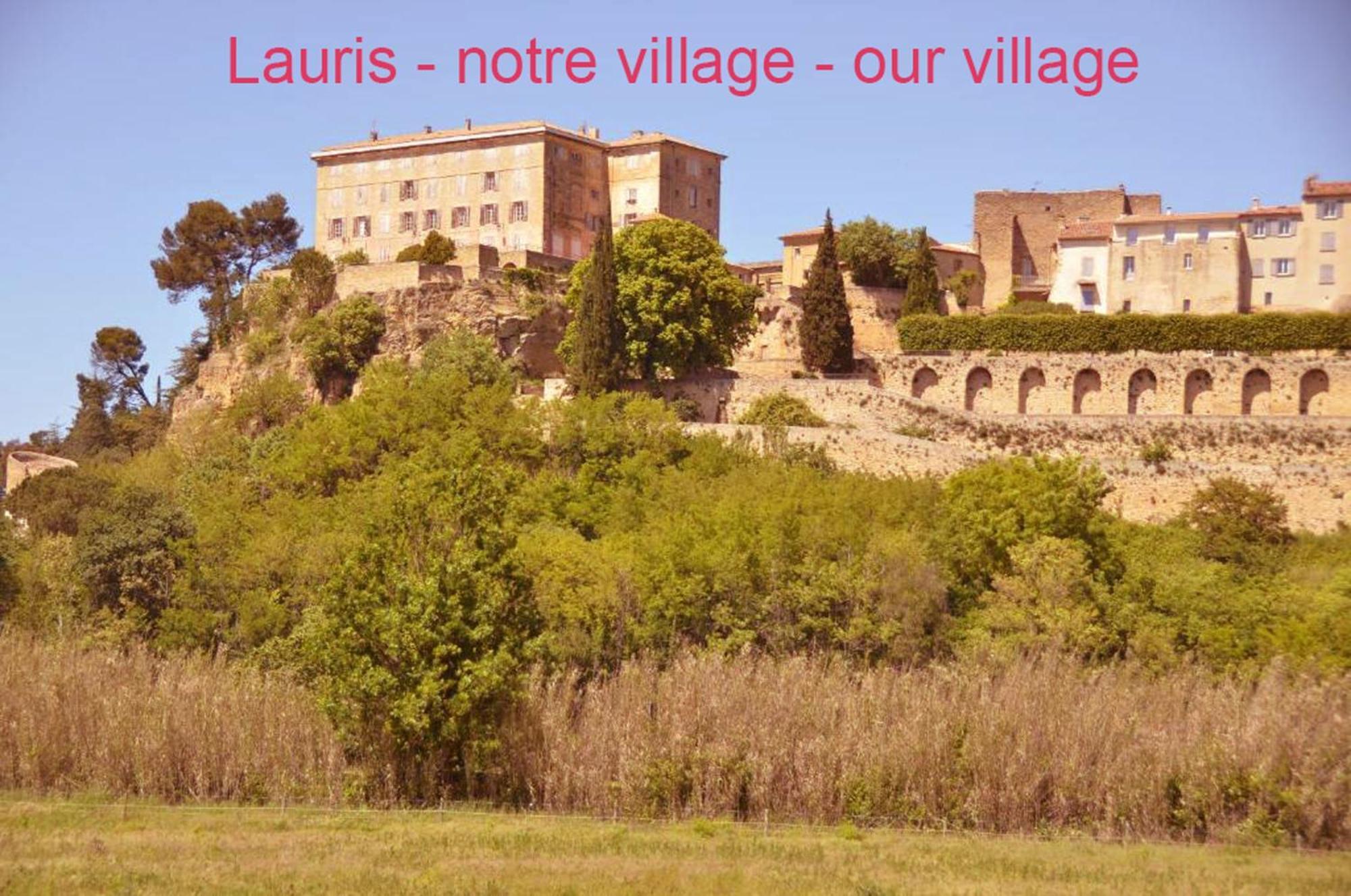 Clementine - Joli Studio Prive Avec Clim Calme A 70 M Du Centre Village De Lauris Buitenkant foto